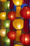 Asian Lanterns Stock Photo