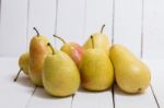 Tasty Portuguese Pears Stock Photo