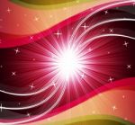 Star Background Shows Bright Stars And Ripples
 Stock Photo