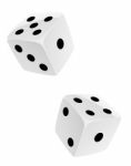 Two Dice3 Stock Photo