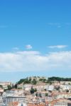 Sao Jorge Castle In Lisbon, Portugal Stock Photo