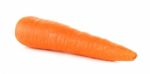 Carrot Isolated On The White Background Stock Photo