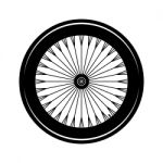 Bicycle Wheel  Illustration Stock Photo