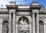 Franz Joseph I Monument At Albertina Platz In Vienna Stock Photo