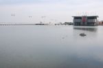 Modern Oceanarium Building In Lisbon, Portugal Stock Photo