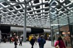 The Hague, Netherlands - May 8, 2015: Crowd At Central Station O Stock Photo