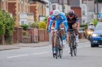 Cyclists Participating In The Velethon Cycling Event In Cardiff Stock Photo