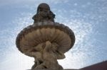 Partial View Of Kohls Fountain In The Castle Area Of Prague Stock Photo