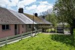 Ironworker's Terrace Houses At St Fagans National History Museum Stock Photo