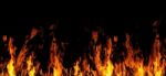 Abstract Fire Background Stock Photo