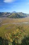 Bromo Vocano Mountain Stock Photo