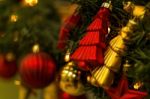 Christmas Decoration Close Up Stock Photo