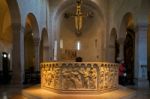 Interior View Of Verona Cathedral Stock Photo