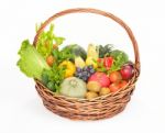 Fruits And Vegetables Stock Photo