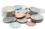 Coin Currency Thb Stock Photo