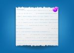 Notepaper Stock Photo