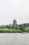 The Pagoda Of West Lake Stock Photo