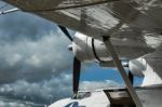 Close-up Of A Catalina Flying Boat Stock Photo