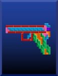 Tetris Gun Stock Photo