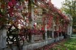 Wilanow Palace Garden In Warsaw Poland Stock Photo