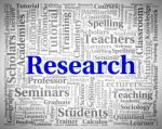 Research Word Showing Explore Text And Study Stock Photo