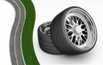 3d Tires - Rims Stock Photo