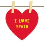 I Love Spain6 Stock Photo