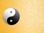 Yin Yang Symbol Stock Photo