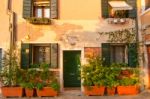 Venice  Italy Unusual Pittoresque View Stock Photo