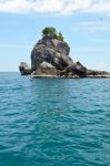 Small Island In The Sea For Diving Stock Photo