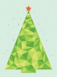 Christmas Treegraphic Stock Photo