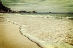 Vintage Style Sea And Beach Similan Island, Thailand Stock Photo