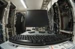 Network Servers In Data Room Domestic Room Stock Photo