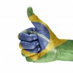 Brazil Flag Stock Photo