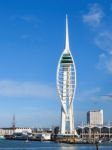 Spinnaker Building In Portsmouth Stock Photo