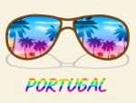 Portugal Holiday Indicates Go On Leave And Europe Stock Photo