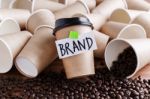 Coffee Branding Concept Stock Photo