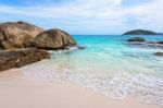 Small Beach In Thailand Stock Photo