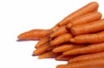 Bunch Of Carrots Stock Photo