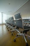 Chairs in Conference Room Stock Photo