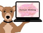 Kenyan Shilling Represents Exchange Rate And Coin Stock Photo