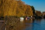 The River Great Ouse At Ely Stock Photo