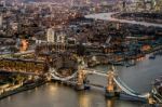 View From The Shard Stock Photo