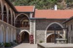 Kykkos Monastery Near Pedoulas In Cyprus Stock Photo