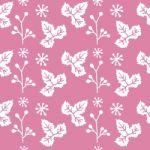 Seamless Pattern Of Flower Illustration Background Stock Photo