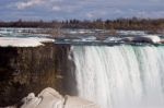 Fantastic Niagara Falls In May Stock Photo