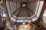 View Of Leadenhall Market Stock Photo