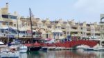 Benalmadena, Andalucia/spain - May 9 : View Of The Marina At Ben Stock Photo