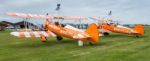 Breitling Wingwalkers Boeing Stearman Stock Photo