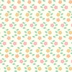 Seamless Pattern Of  Flower Illustration Background Stock Photo